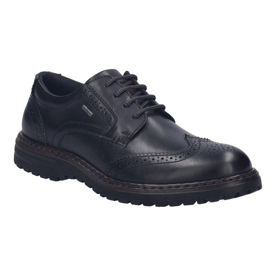 Josef Seibel Erroll 59 Black Waterproof Shoes