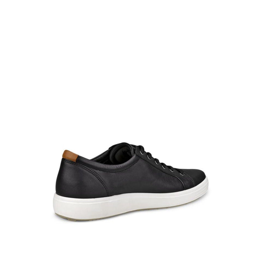Ecco 430004 01001 Soft 7 M Shoe Lace Up Black Shoes