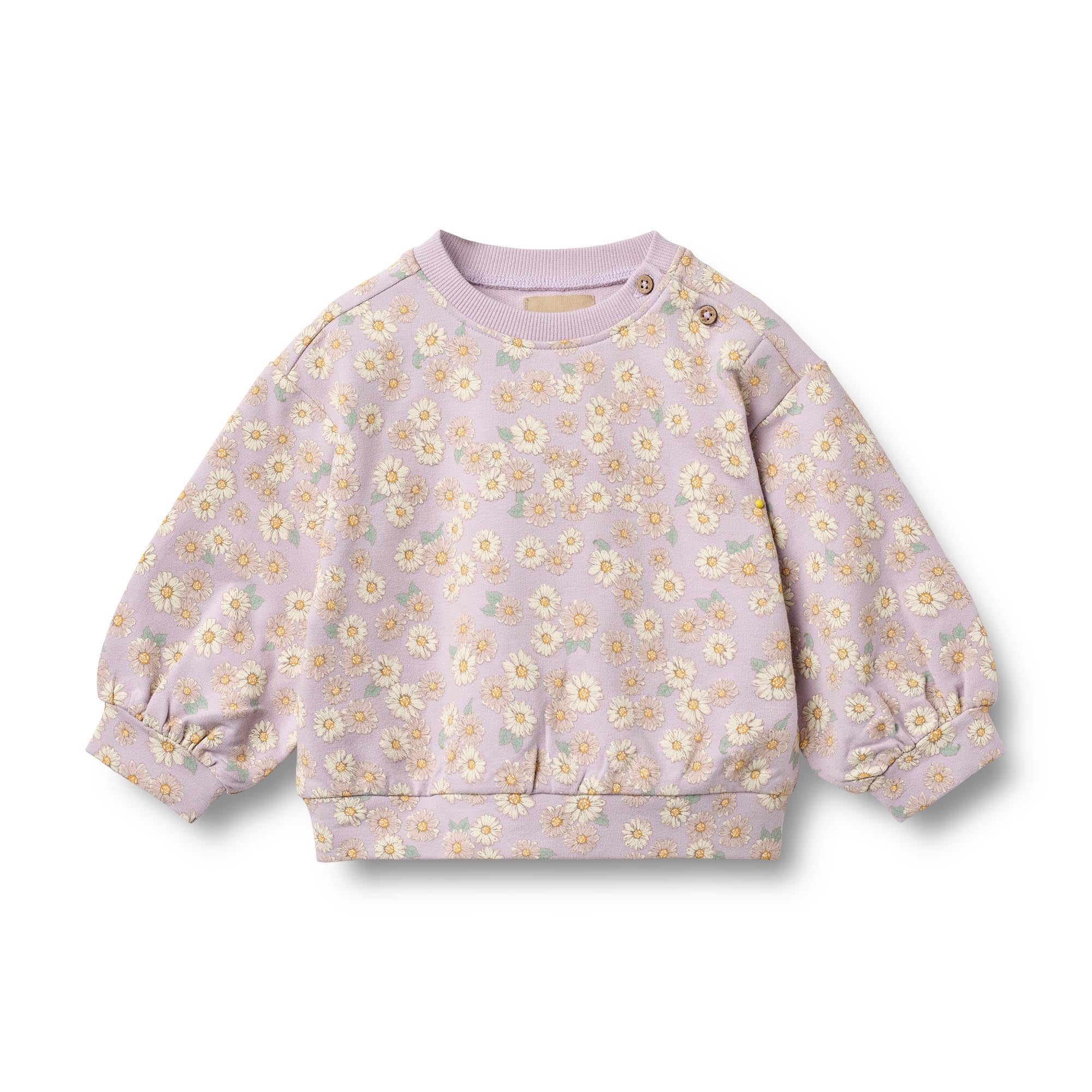 Wheat Sweatshirt L/S Lia - 4371-624 2425 Lavender Daisies