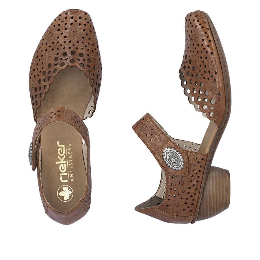 Rieker 43753-22 Brown Shoes