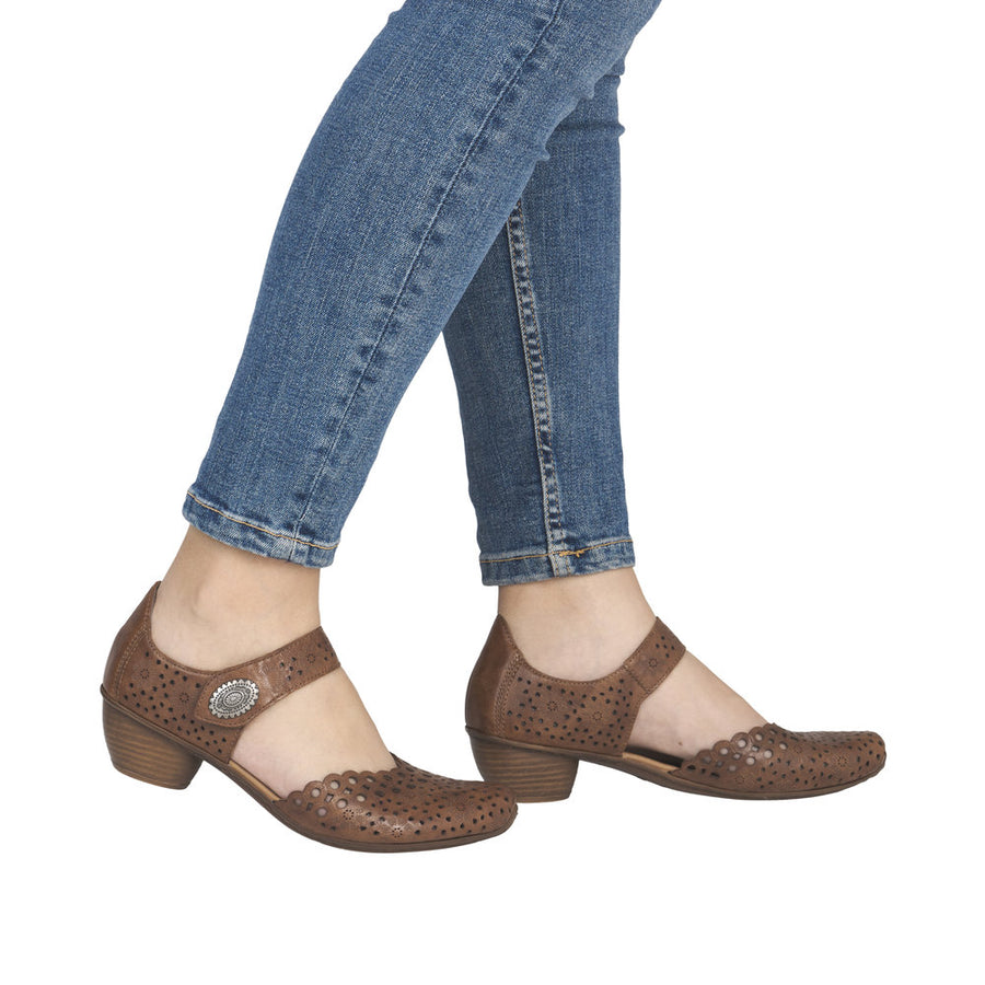 Rieker 43753-22 Brown Shoes