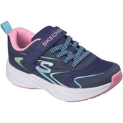 Skechers SK303882L Microspec Tread Navy Trainers