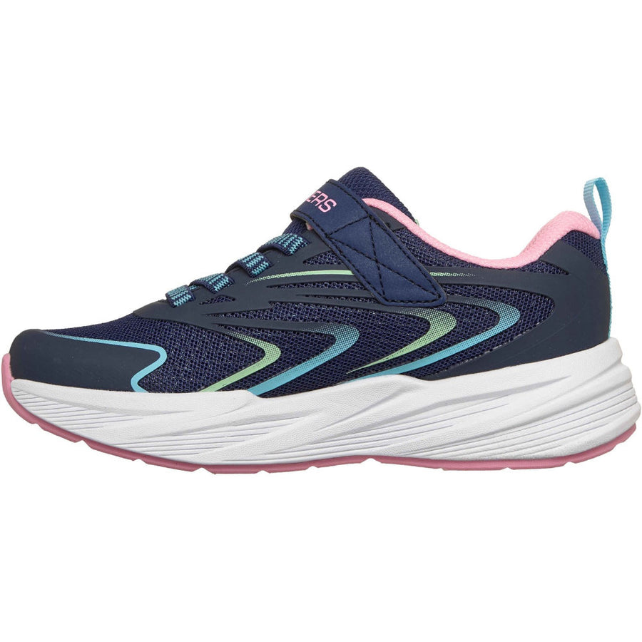 Skechers SK303882L Microspec Tread Navy Trainers
