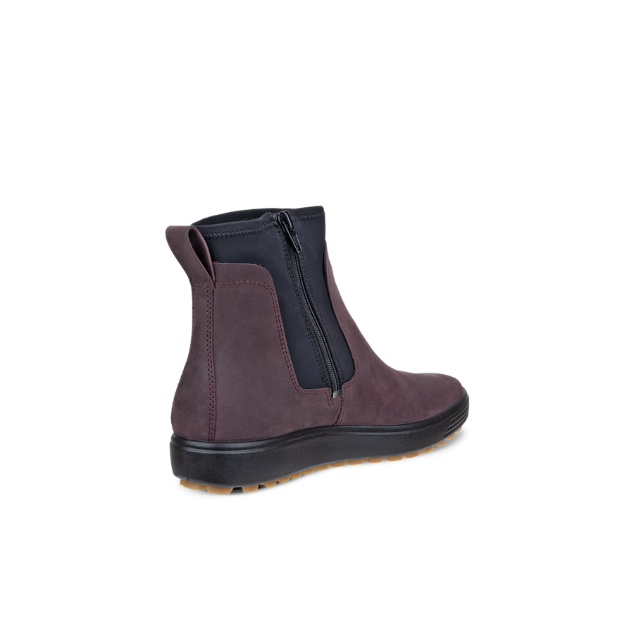 Ecco 450463-61803 Ecco Soft 7 Tred W Raisin Boots
