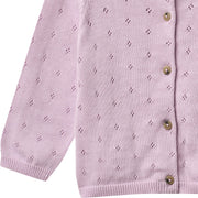 Wheat Knit Cardigan Maia - 4518-560 1346 Lavender