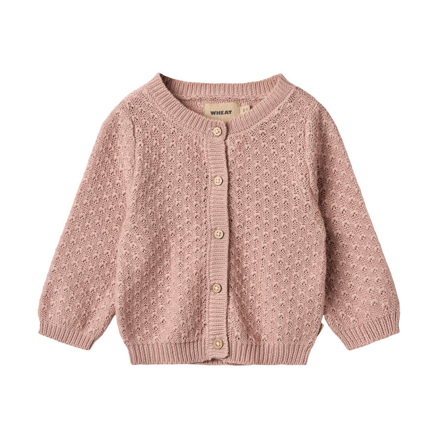 Wheat Knit Cardigan Magnella - 2487 Rose Powder