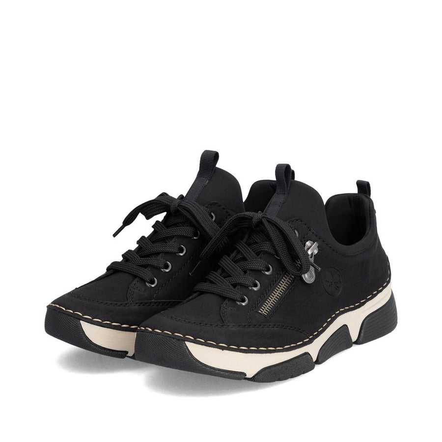 Rieker 45973-00 Womens Black Shoes