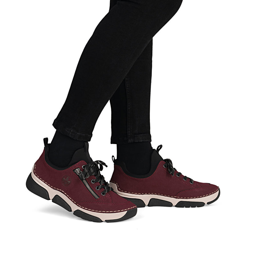 Rieker 45973-36 Womens Red Shoes