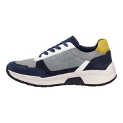 Josef Seibel Mitchell 10 Blue Leather Sneaker
