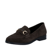 Rieker 46262-25 Havanna Brown Suede Loafers