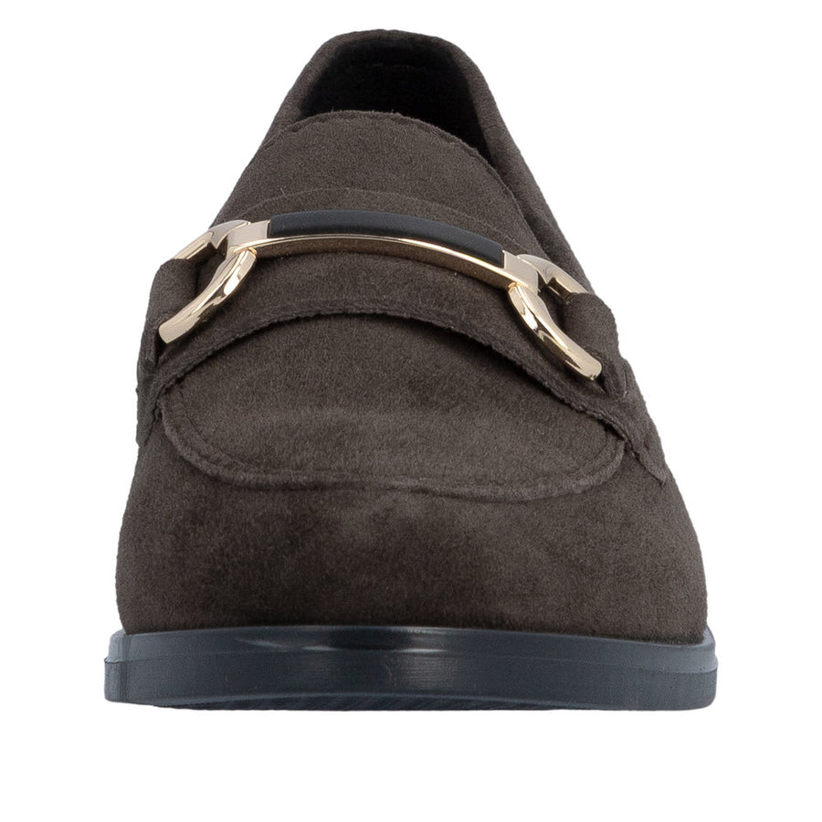 Rieker 46262-25 Havanna Brown Suede Loafers