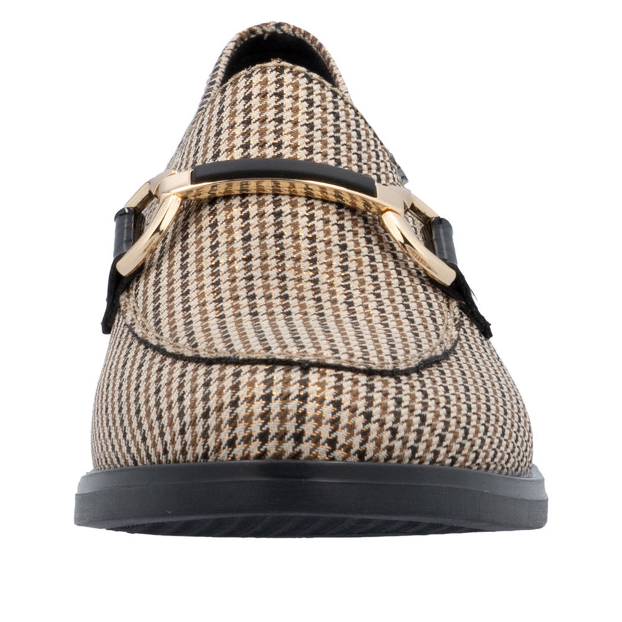Rieker 46264-60 Beige Patterned Loafers