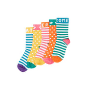 Frugi Sunnie Socks 5 Pack - Super Multipack