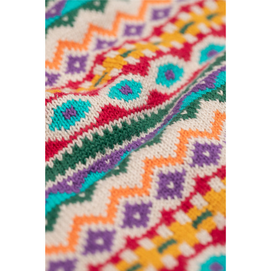 Frugi Fowey Fairisle Knitted Jumper - Bear Fair Isle
