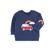Frugi Easy On Jumper - Navy/Vehicle