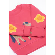 Frugi Easy On Jumper - Rose/Horse