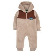 Frugi Cord Ted Snuggle Suit - Twig/Teddy Bear