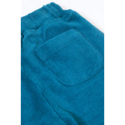 Frugi Poppy Reversible Pull Ups - Boat Blue/Wild Woods