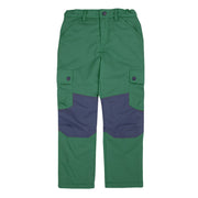 Frugi Wilderness Trouser - Holly Green/Navy