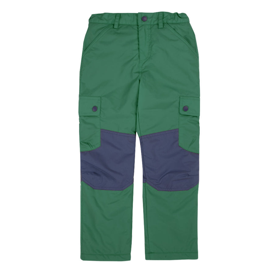 Frugi Wilderness Trouser - Holly Green/Navy