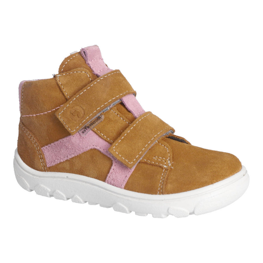 Ricosta Ruco BAREFOOT Tan/Pink Waterproof Boots
