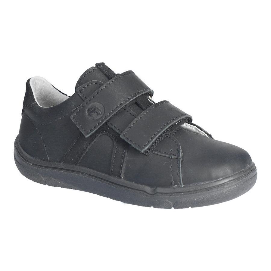 Ricosta Jaxon Black Leather School Shoes