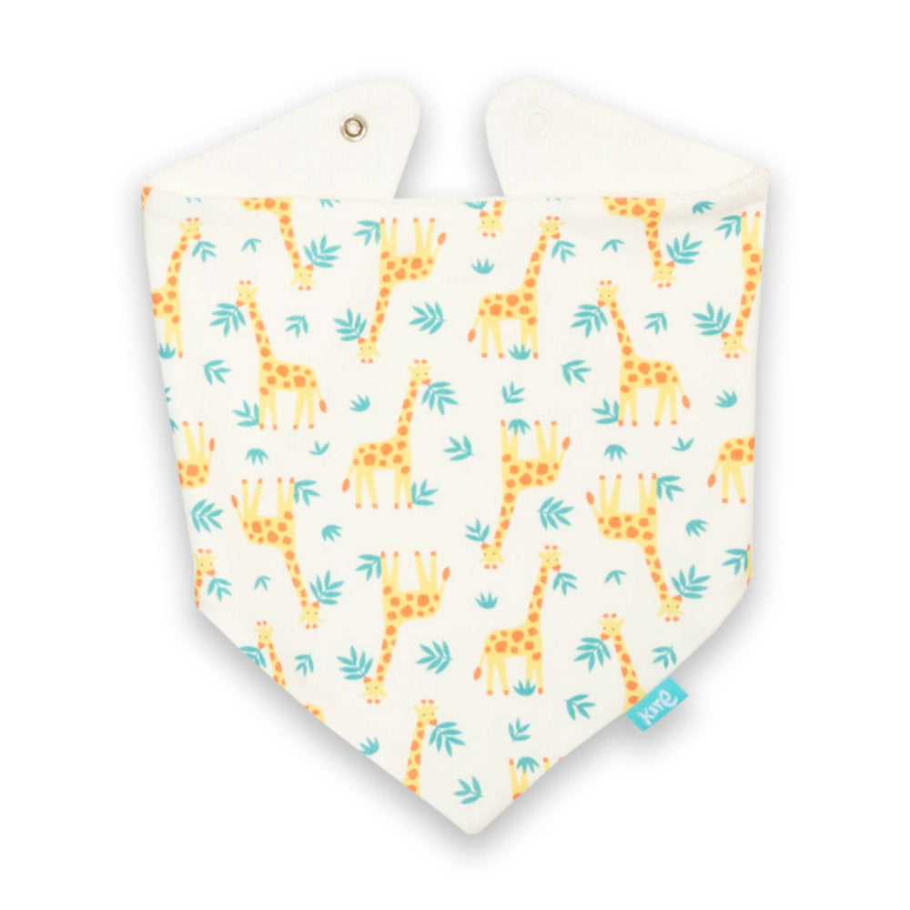 Kite Hello Giraffe Bib (52-1988-BUA)