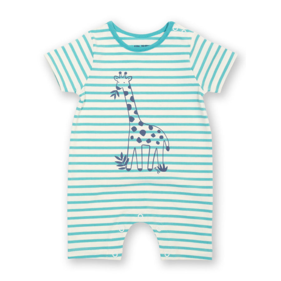 Kite Hello Giraffe Romper (52-8374-BUR)
