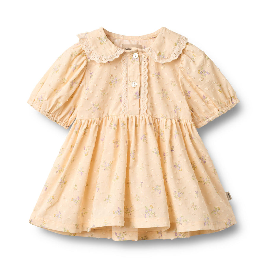 Wheat Dress S/S Adele - 5209-237 9632 Barely Apricot Flowers