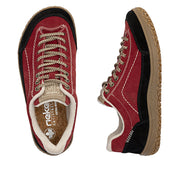 Rieker 52303-35 Red/Black Wide Fit Sneakers