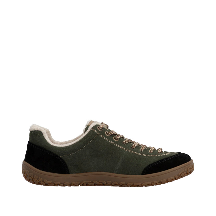 Rieker 52303-54 Khaki/Black Wide Fit Sneakers