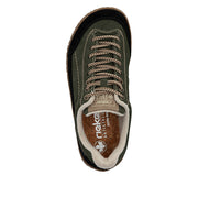 Rieker 52303-54 Khaki/Black Wide Fit Sneakers