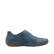 Rieker 52560-14 Blue Slip on Shoes