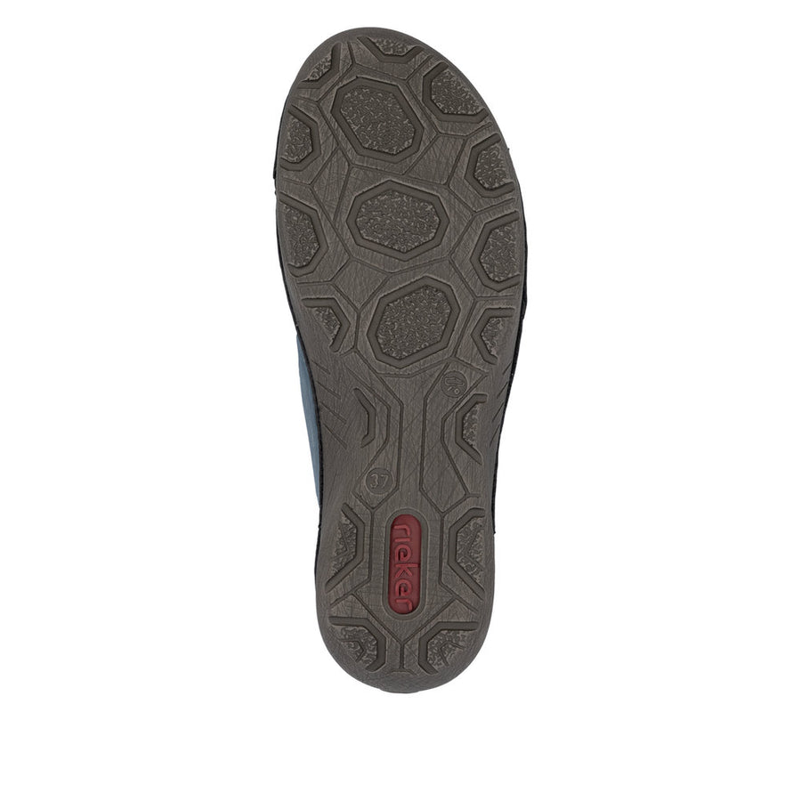 Rieker 52560-14 Blue Slip on Shoes