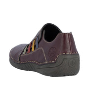 Rieker 52560-30 Purple Slip on Shoes