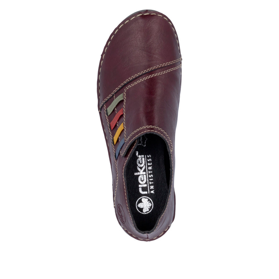 Rieker 52560-30 Purple Slip on Shoes