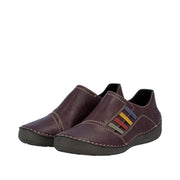 Rieker 52560-30 Purple Slip on Shoes