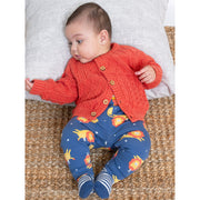 Kite My First Cardi Burnt Orange Orange (53-8117-BUK)