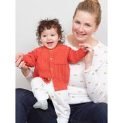 Kite My First Cardi Burnt Orange Orange (53-8117-BUK)