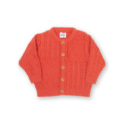 Kite My First Cardi Burnt Orange Orange (53-8117-BUK)