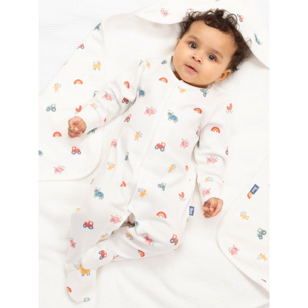 Kite Old Macdonald Sleepsuit Cream (53-8656-BUS)