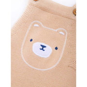 Kite Baby Bear Knit Dungarees Beige (53-8661-BUP)