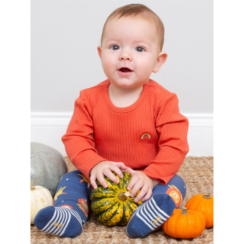 Kite Little Rainbow Bodysuit Orange (53-8836-BUS)