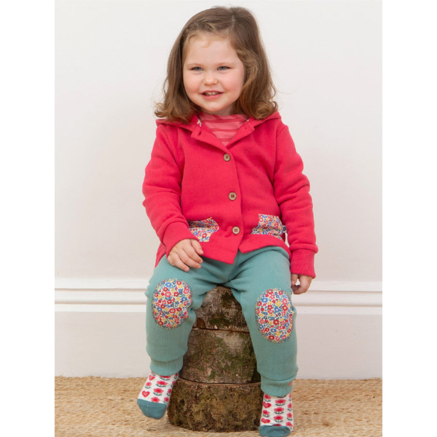 Kite Ditsy Tales Hoody Pink (53-9571-YGF)