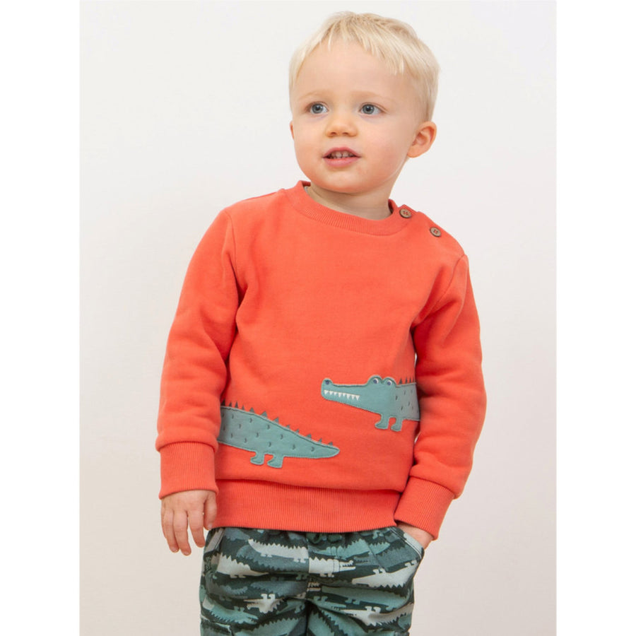 Kite Captain Croc Sweatshirt Orange (53-F451-ABF)