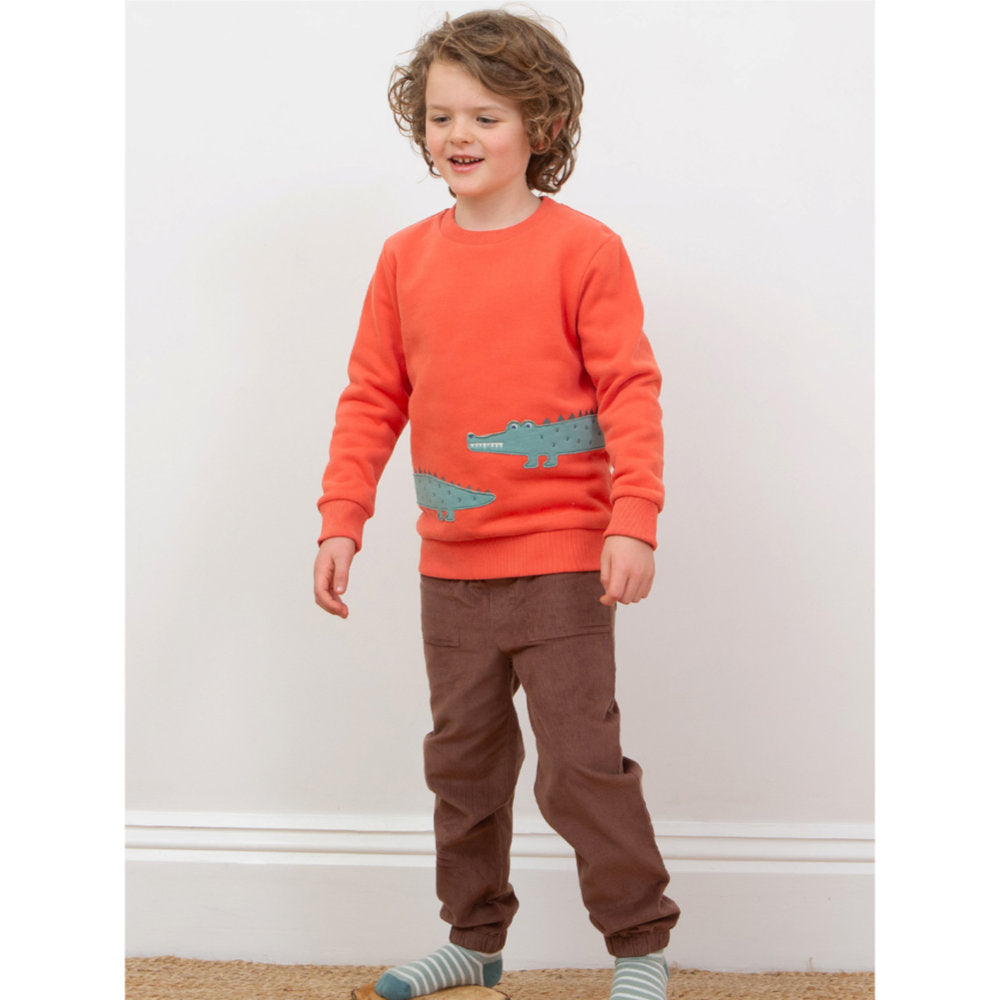 Kite Captain Croc Sweatshirt Orange (53-F451-ABF)