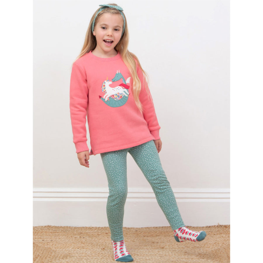 Kite Folktale Friends Sweatshirt Pink (53-F607-AGF)