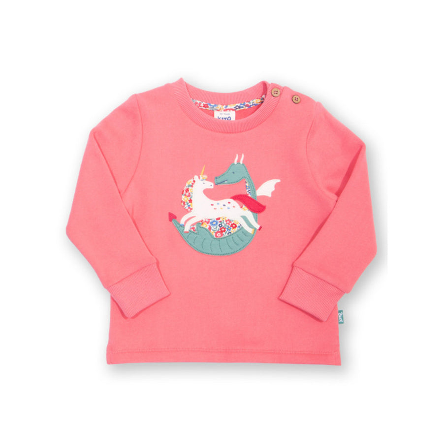 Kite Folktale Friends Sweatshirt Pink (53-F607-AGF)