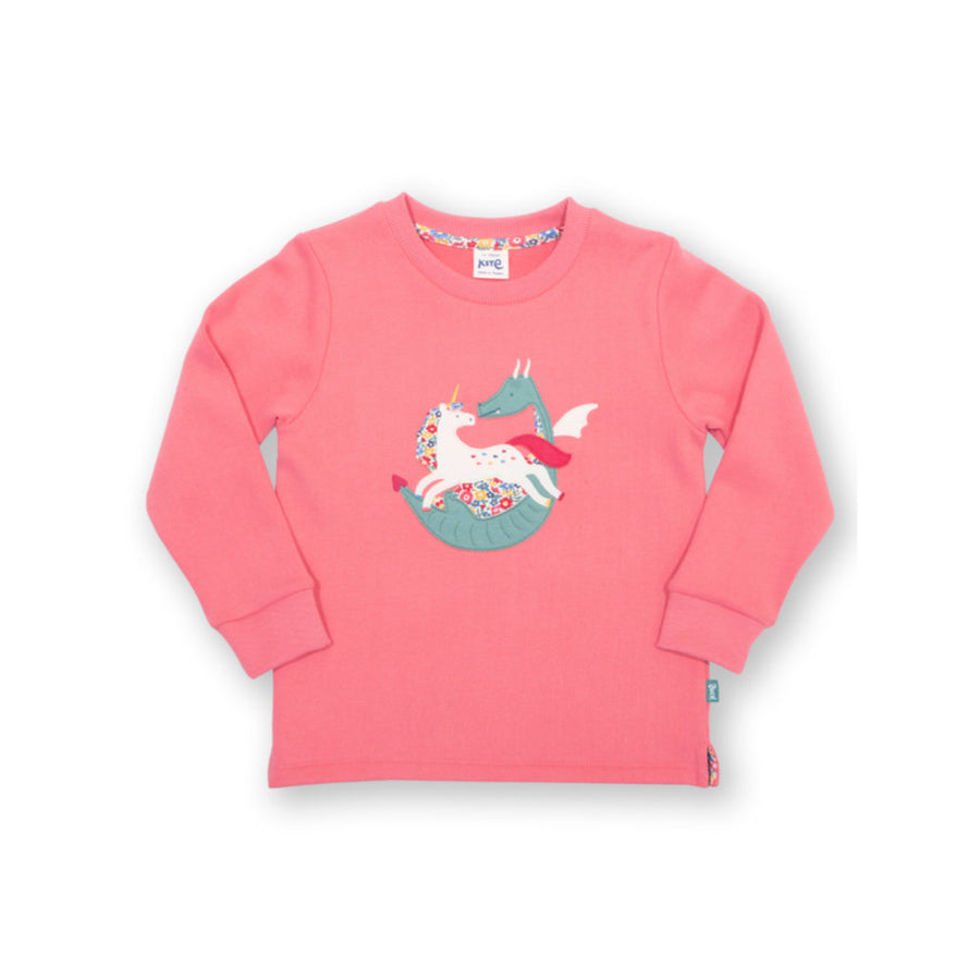 Kite Folktale Friends Sweatshirt Pink (53-F607-AGF)