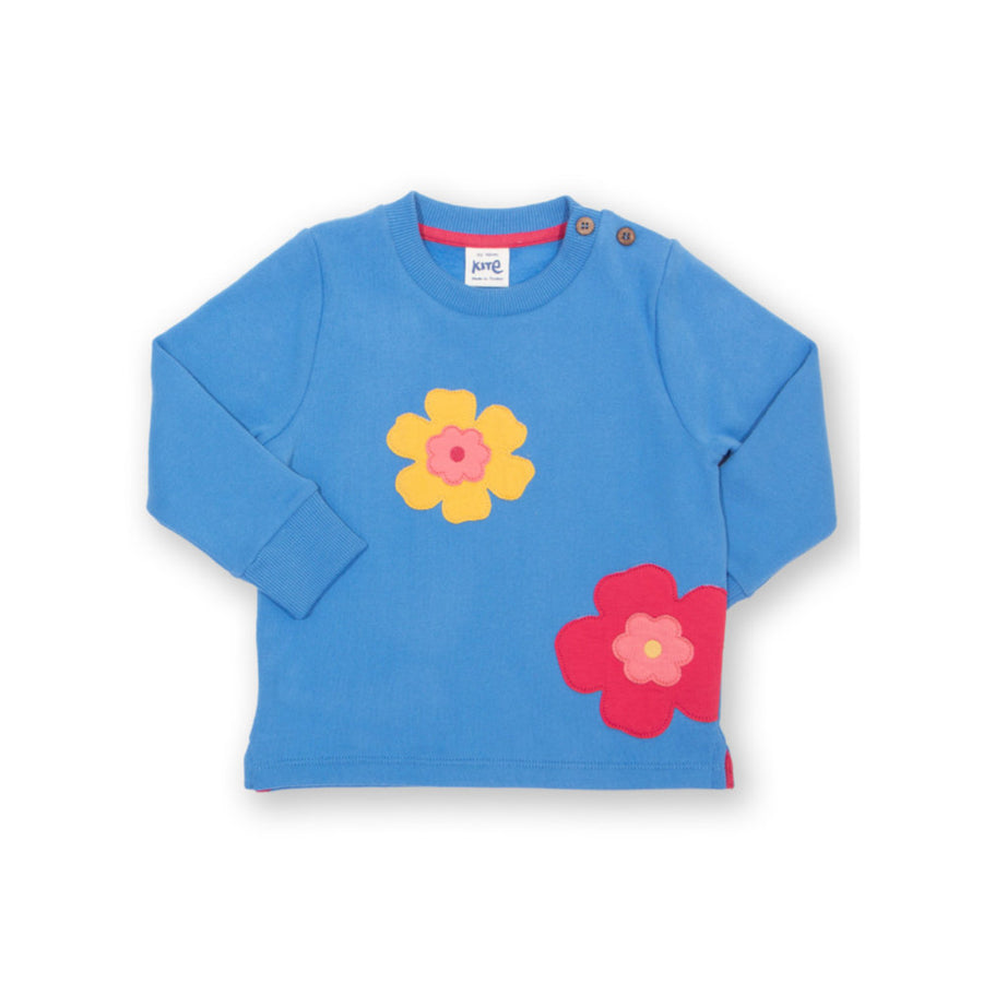 Kite Flower Power Sweatshirt Blue (53-F693-AGF)